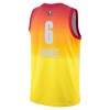Män All-Star 2023 Tröja Team 2 Lebron James 6 Nike Orange Swingman